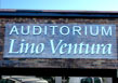 Enseigne publicitaire Auditorium Lino Ventura