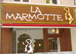 Enseigne publicitaire La Marmotte