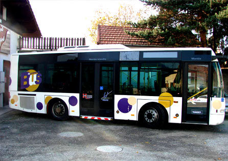 Total covering d'un bus en Savoie