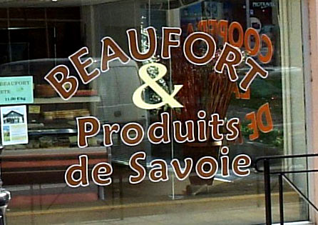 Cration vinyl pour Beaufort en Savoie